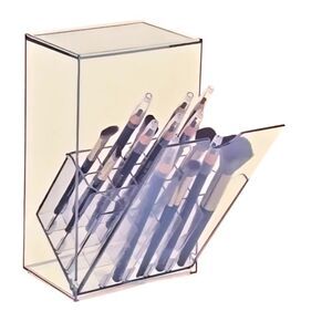 At Home Acrylic Makeup Brush Holder & More